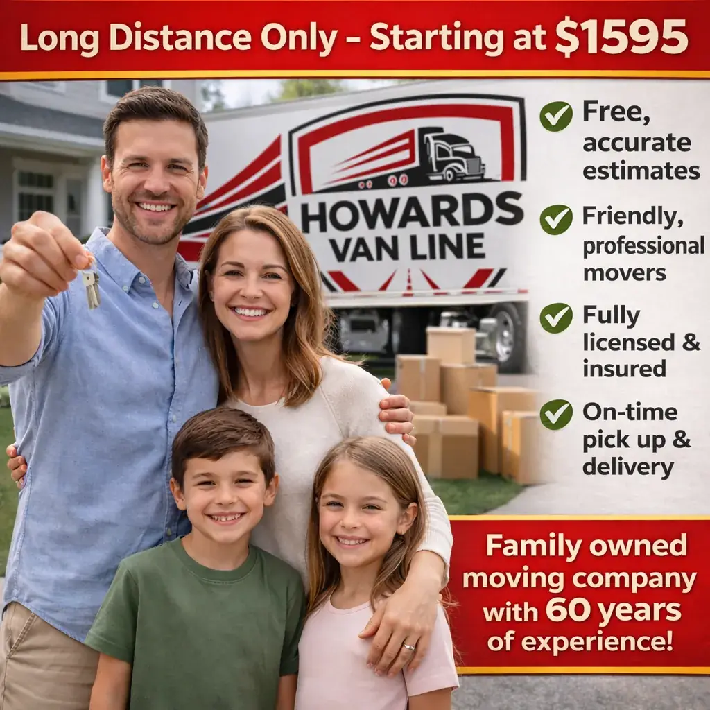 Howards Van Line image ad