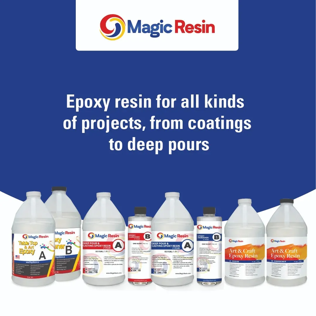 Magic Resin carousel ad