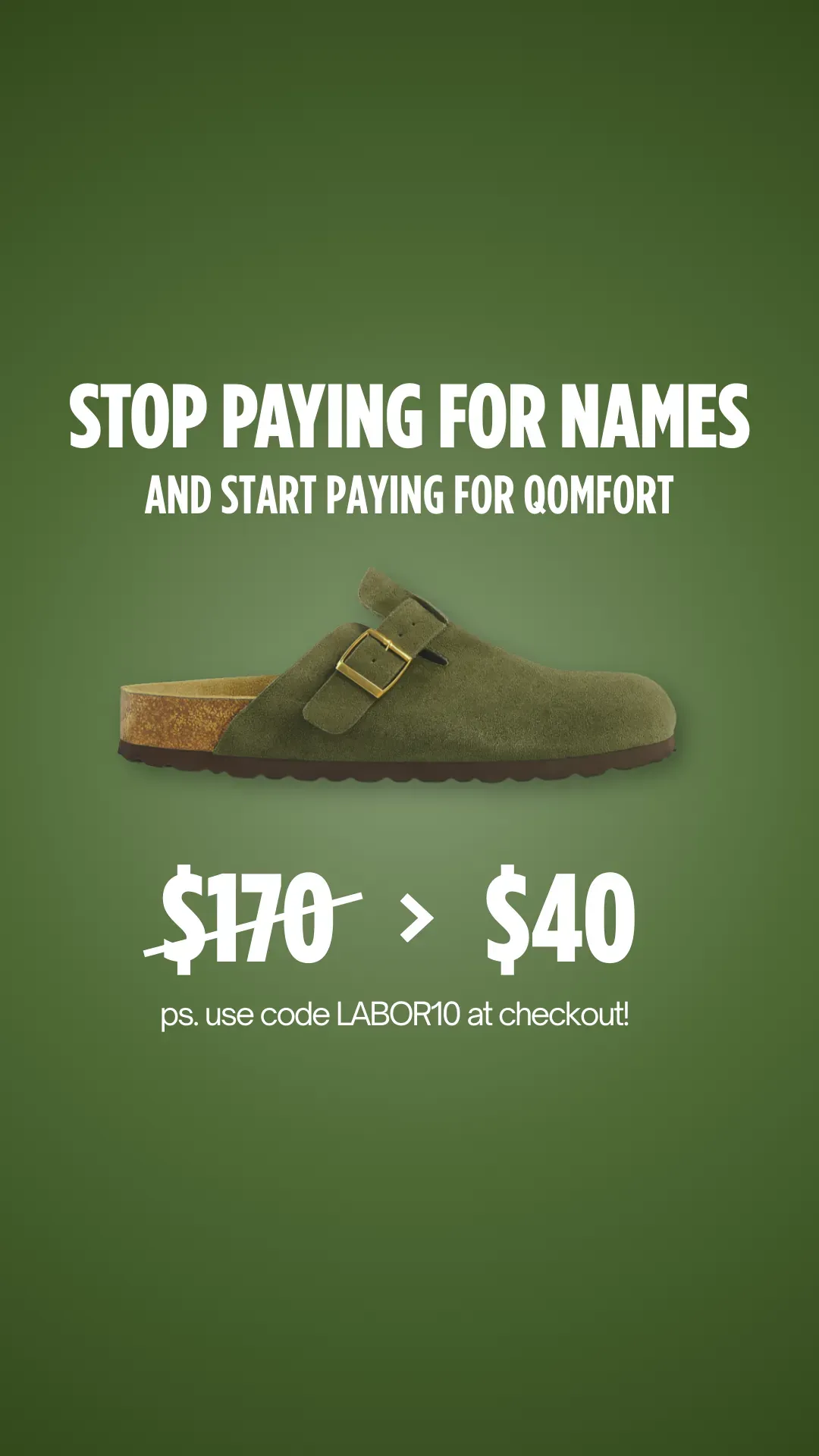 Qomfort Co. image ad
