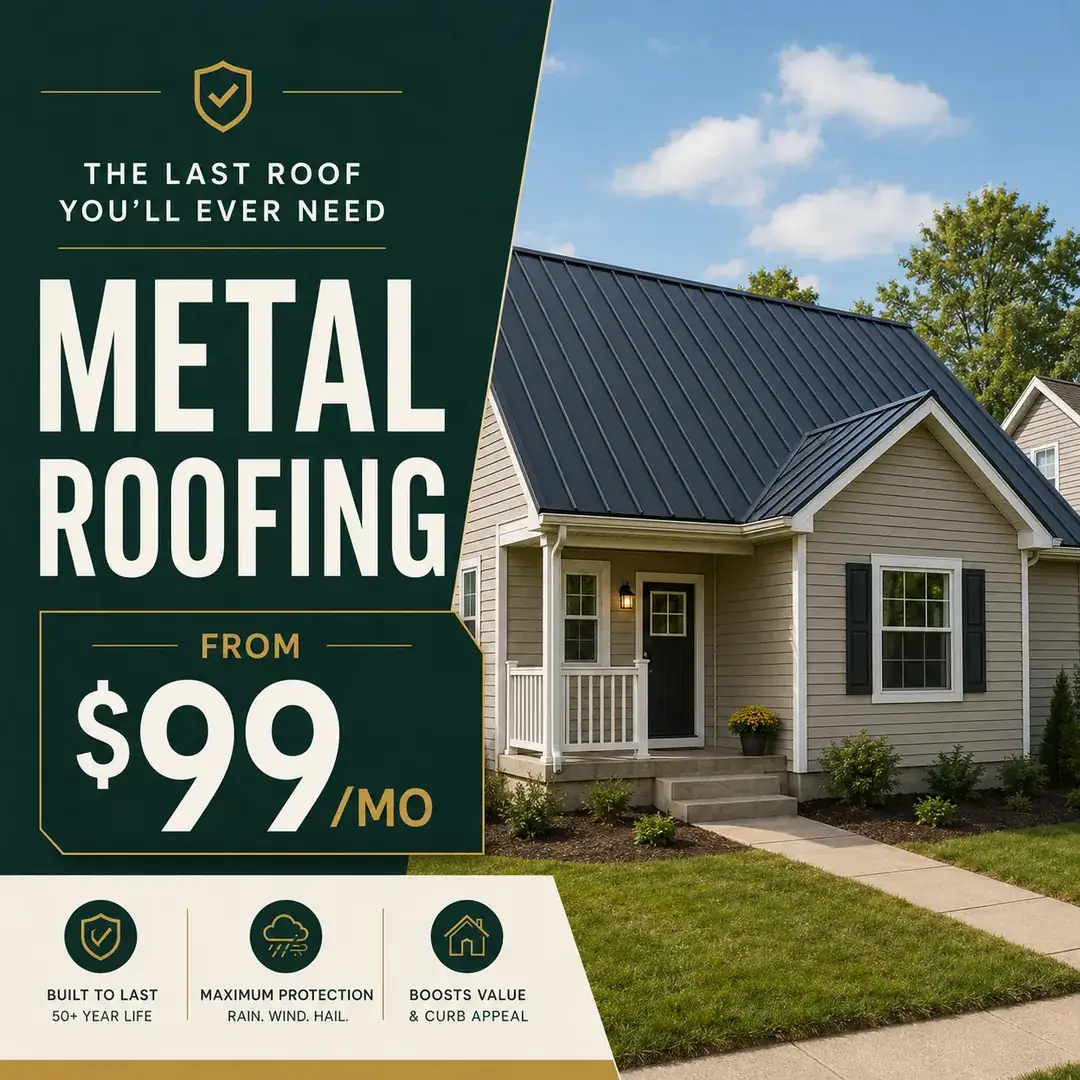 Gator Metal Roofing image ad
